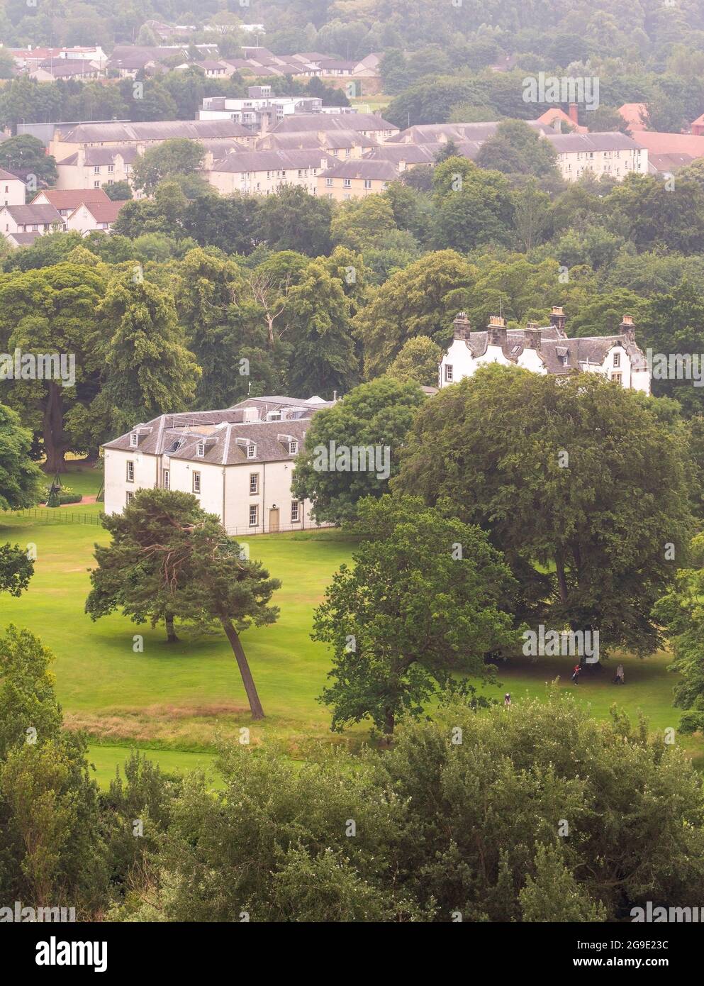 Le Prestonfield House Hotel, situé sur son propre terrain, est une propriété privée dans le sud d'Edimbourg, en Écosse, au Royaume-Uni Banque D'Images