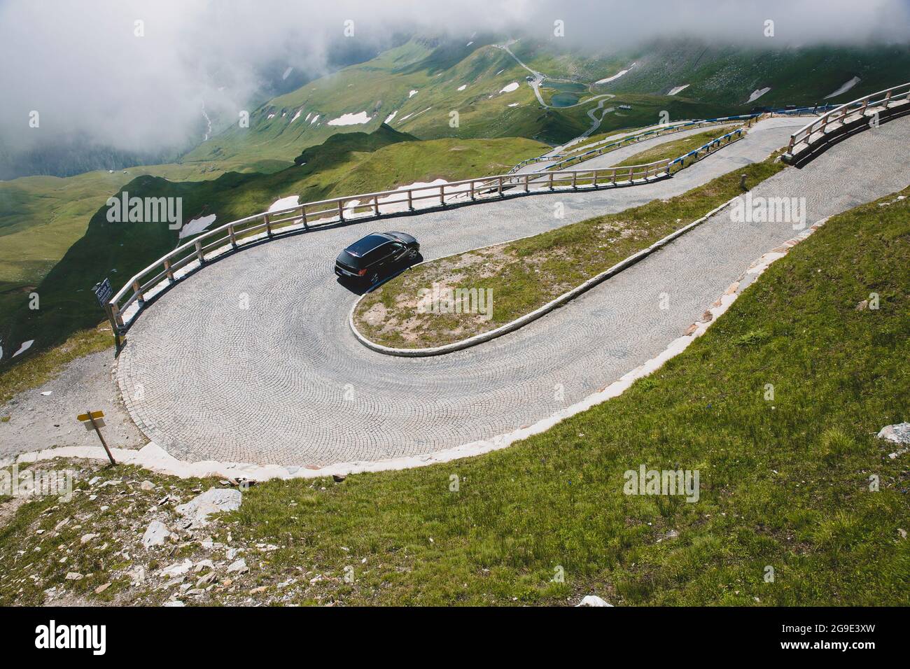 Großglockner Hochalpenstraße, Kärnten, Österreich Banque D'Images