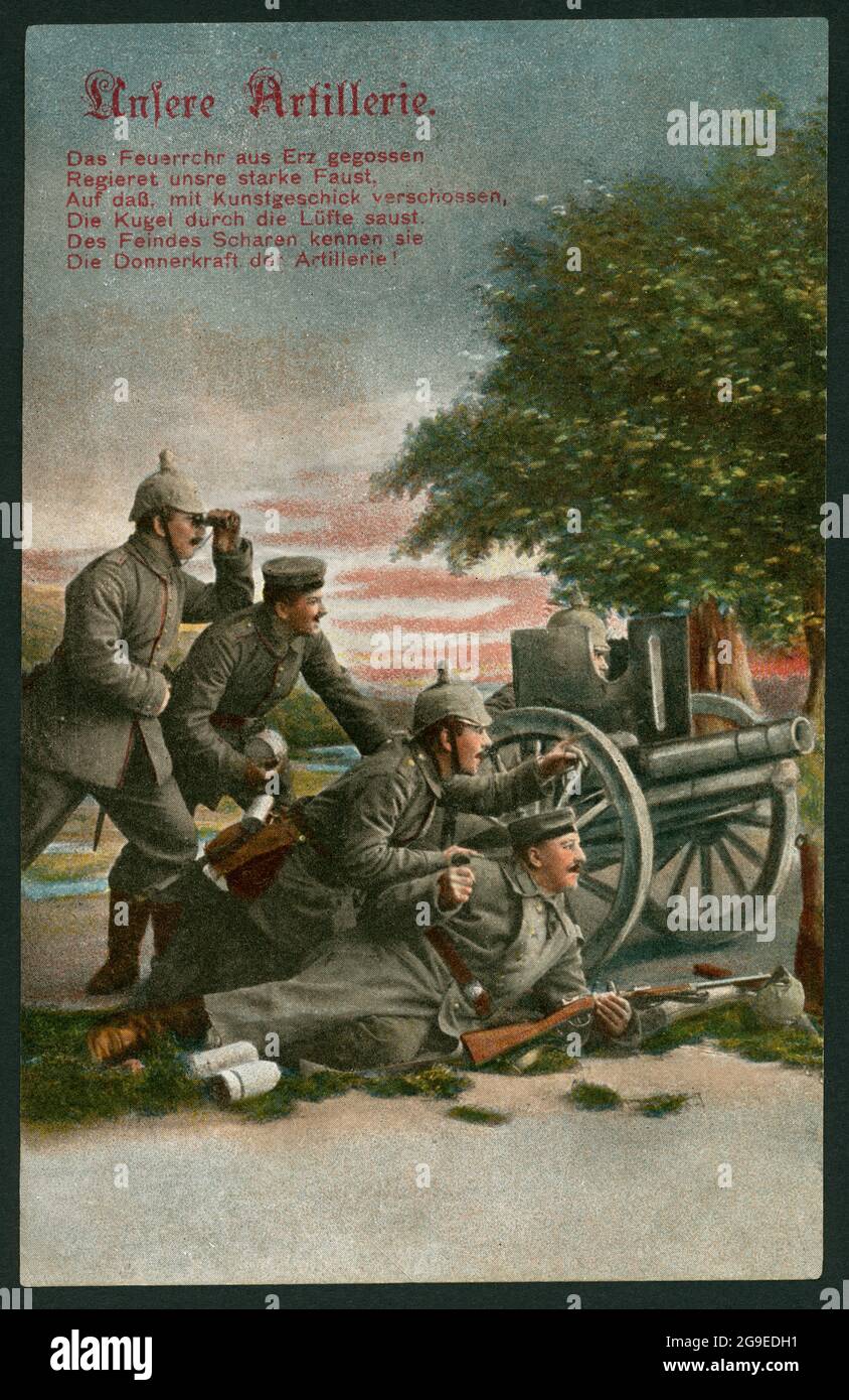 Allemagne, Mecklenburg-Ouest Pomerania, Vielank, WW I, INFO-DROITS-AUTORISATION-ADDITIONNELS-NON-DISPONIBLE Banque D'Images