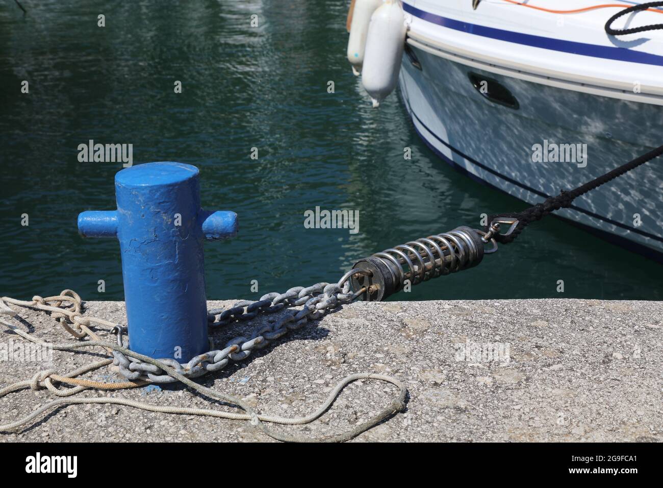 Corde à Ressort Pour Bateau – Amarrage Temporaire, Sans Marque, Neuve