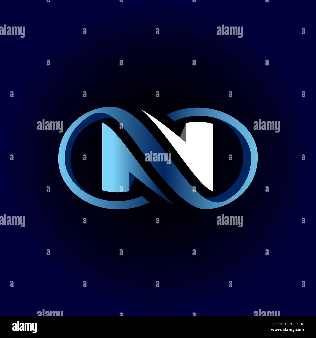 nouveaux styles infinity logo design illustrations vectorielles eps.10 Illustration de Vecteur
