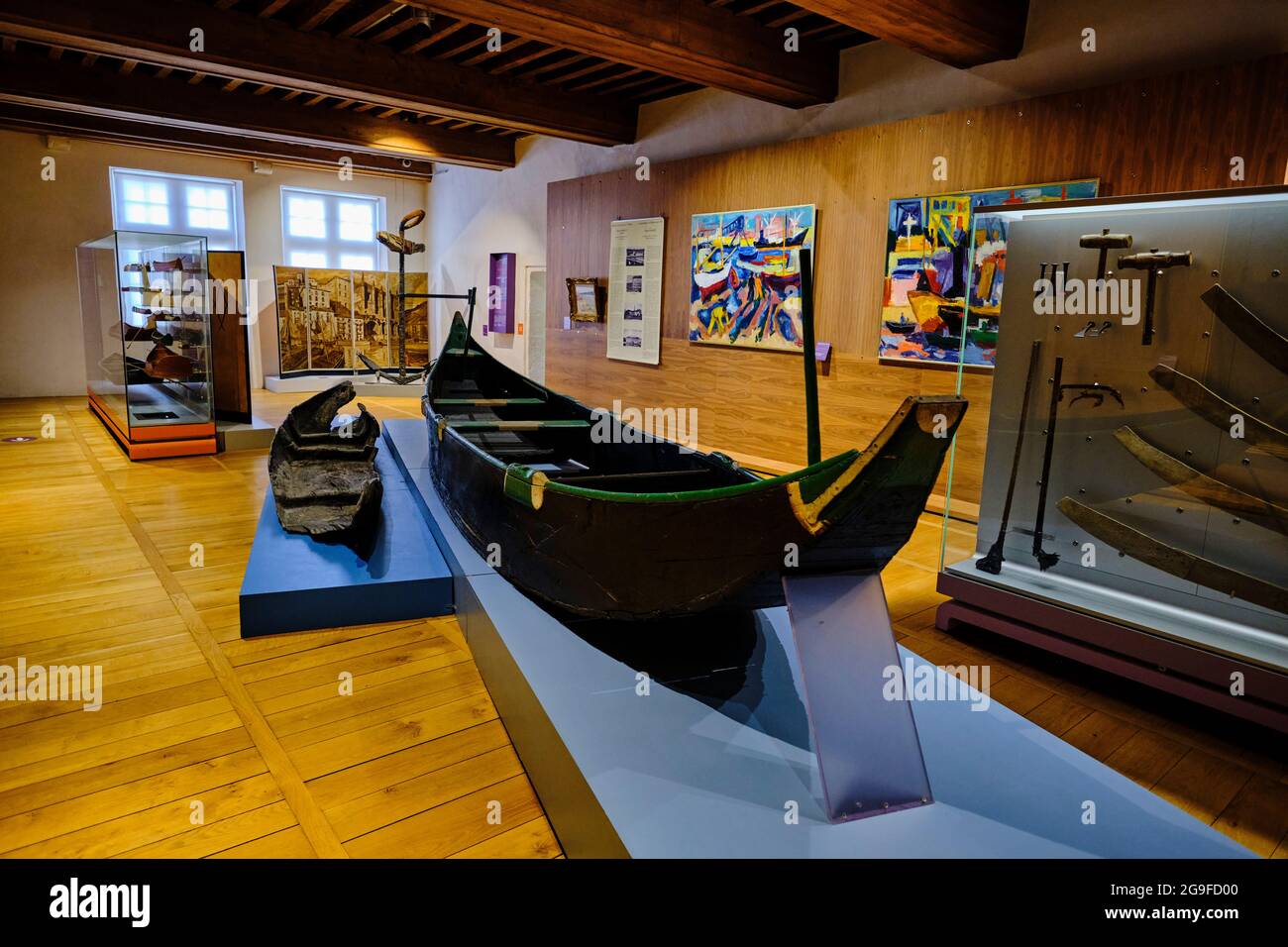 France, Pyrénées-Atlantiques (64), Bayonne, musée basque de l'histoire de Bayonne Banque D'Images