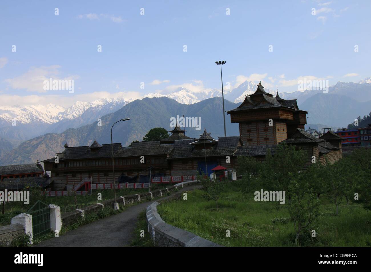 Shri Bhima Kali Temple dédié à la déesse mère Bhimakali, Sarahan Himachal Pradesh, Inde Banque D'Images