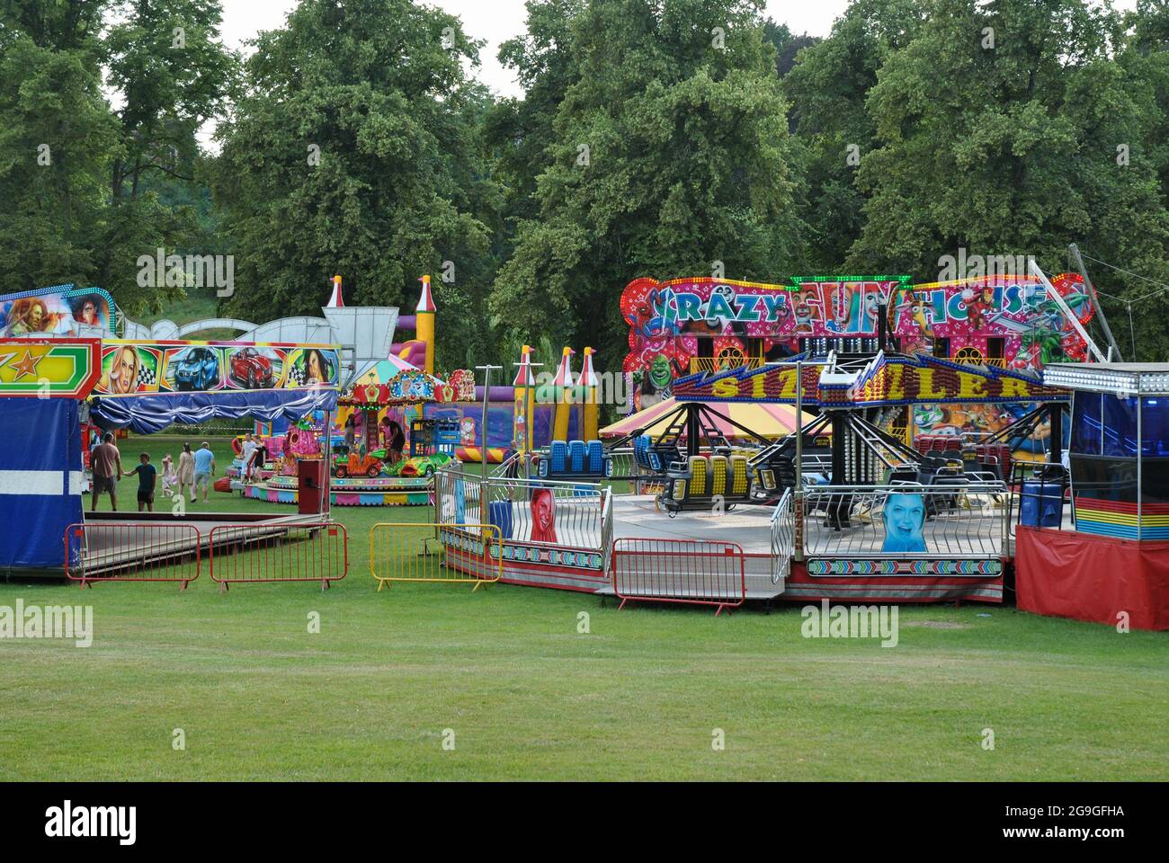 Parc de la carrière Shrewsbury Banque D'Images