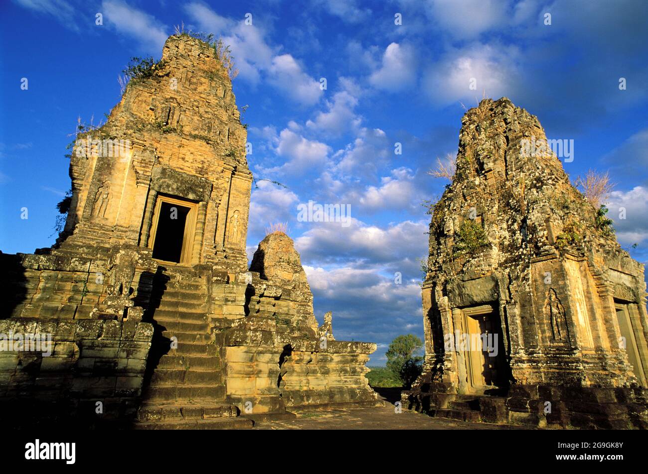 Cambodge - Angkor - Mebon de l'est Banque D'Images