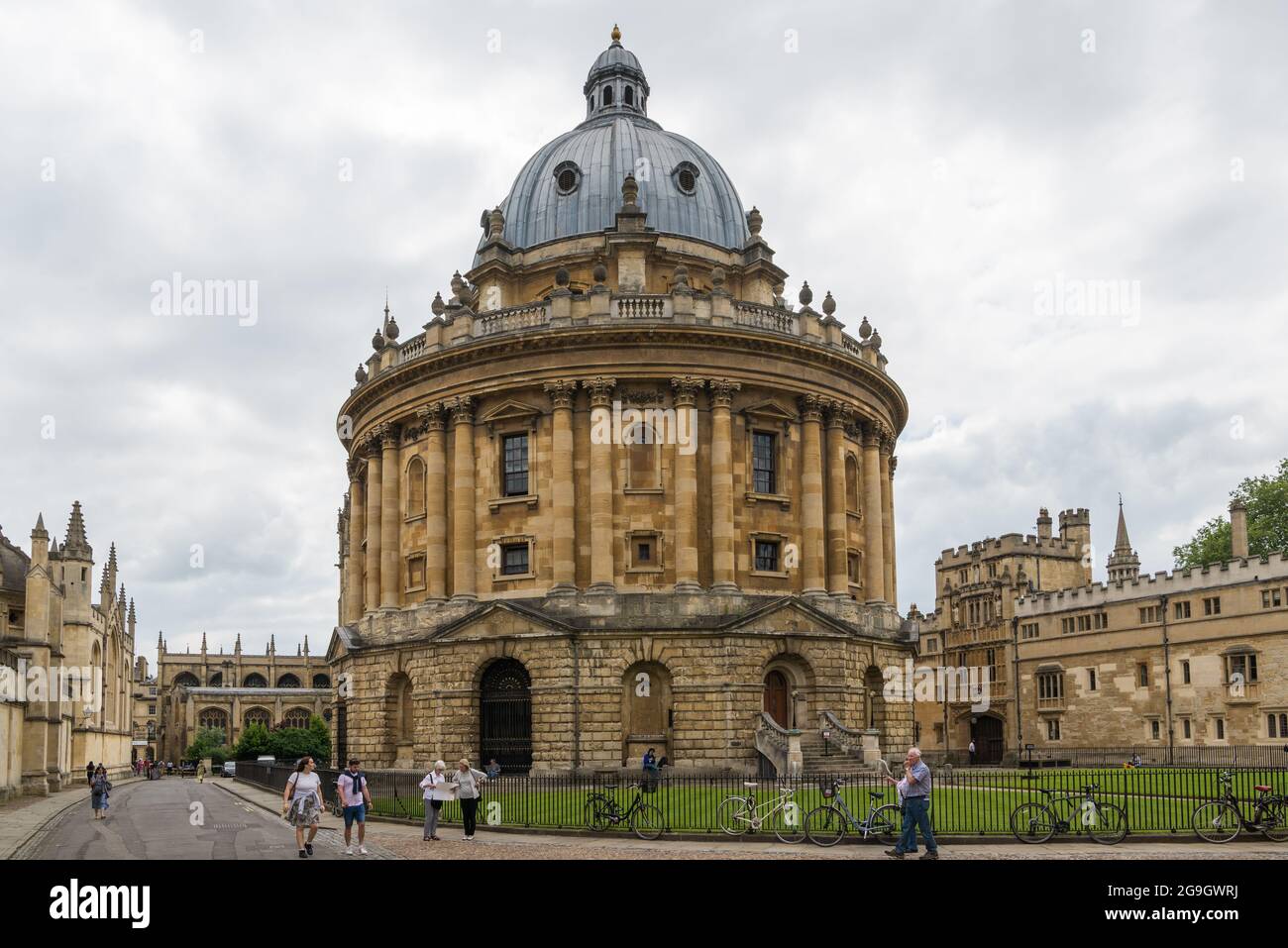 La caméra Radcliffe, qui abrite la bibliothèque scientifique Radcliffe. Oxford, Angleterre, Royaume-Uni Banque D'Images