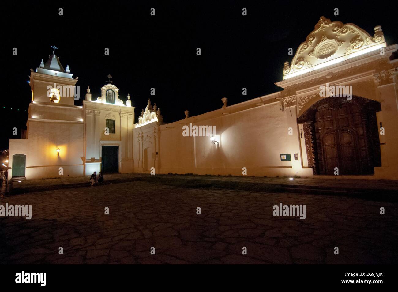 Iglesia y Convento de San Bernardo. Salta, Argentine Banque D'Images