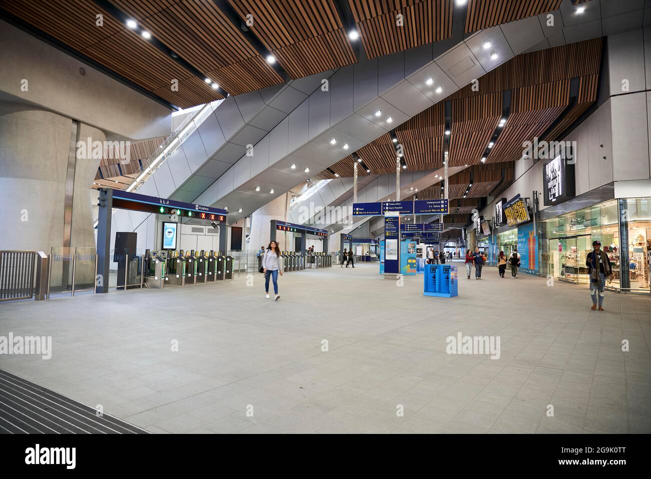 Entrance Hall London Bridge Station, Londres, Angleterre, Royaume-Uni Banque D'Images