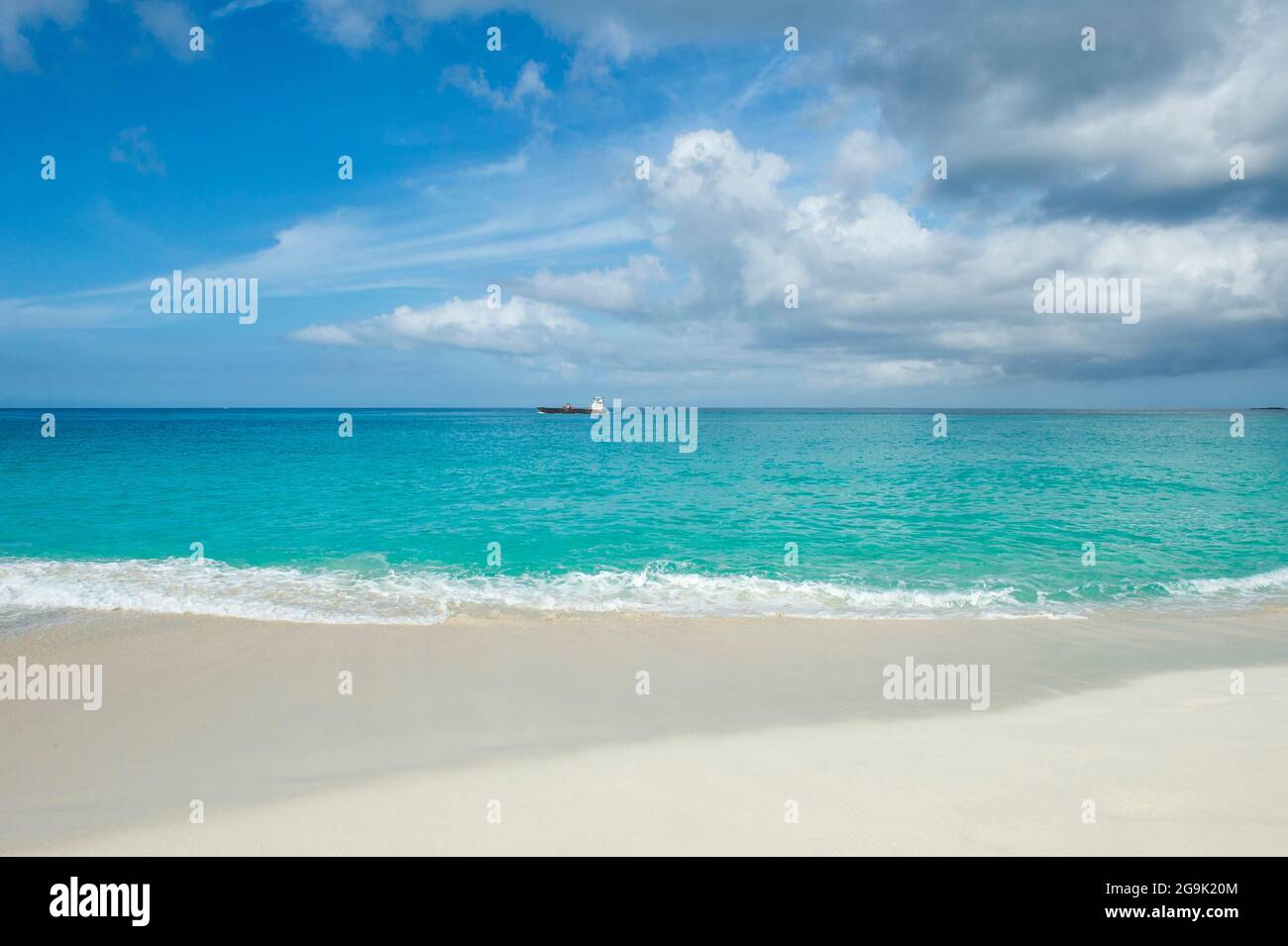 Cabbage beach, Paradise Island, Nassau, New Providence, Bahamas, Caraïbes Banque D'Images
