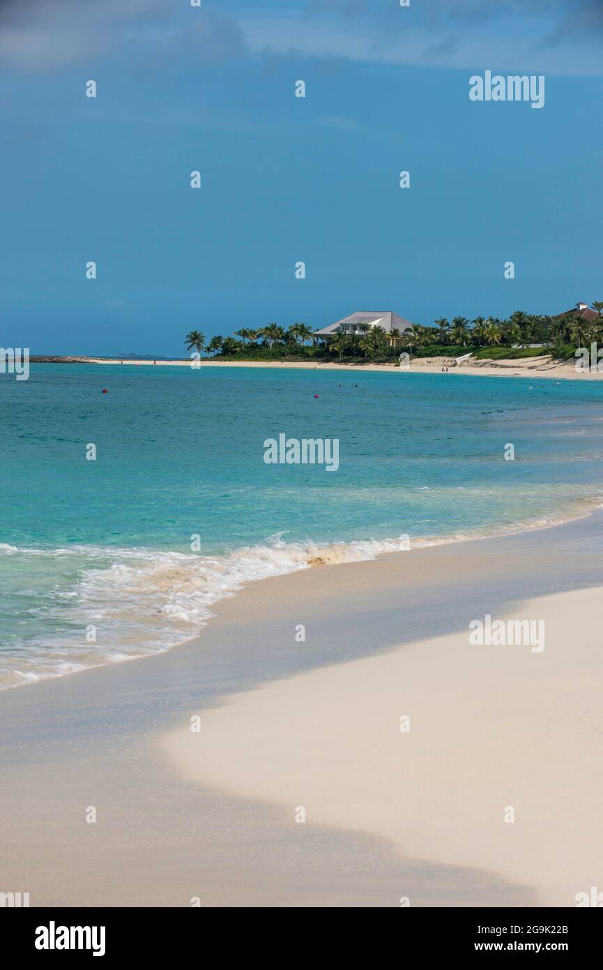 Cabbage beach, Paradise Island, Nassau, New Providence, Bahamas, Caraïbes Banque D'Images