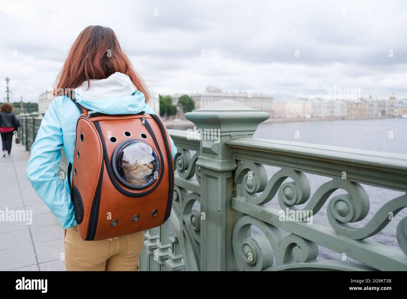 sac à dos chat hublot