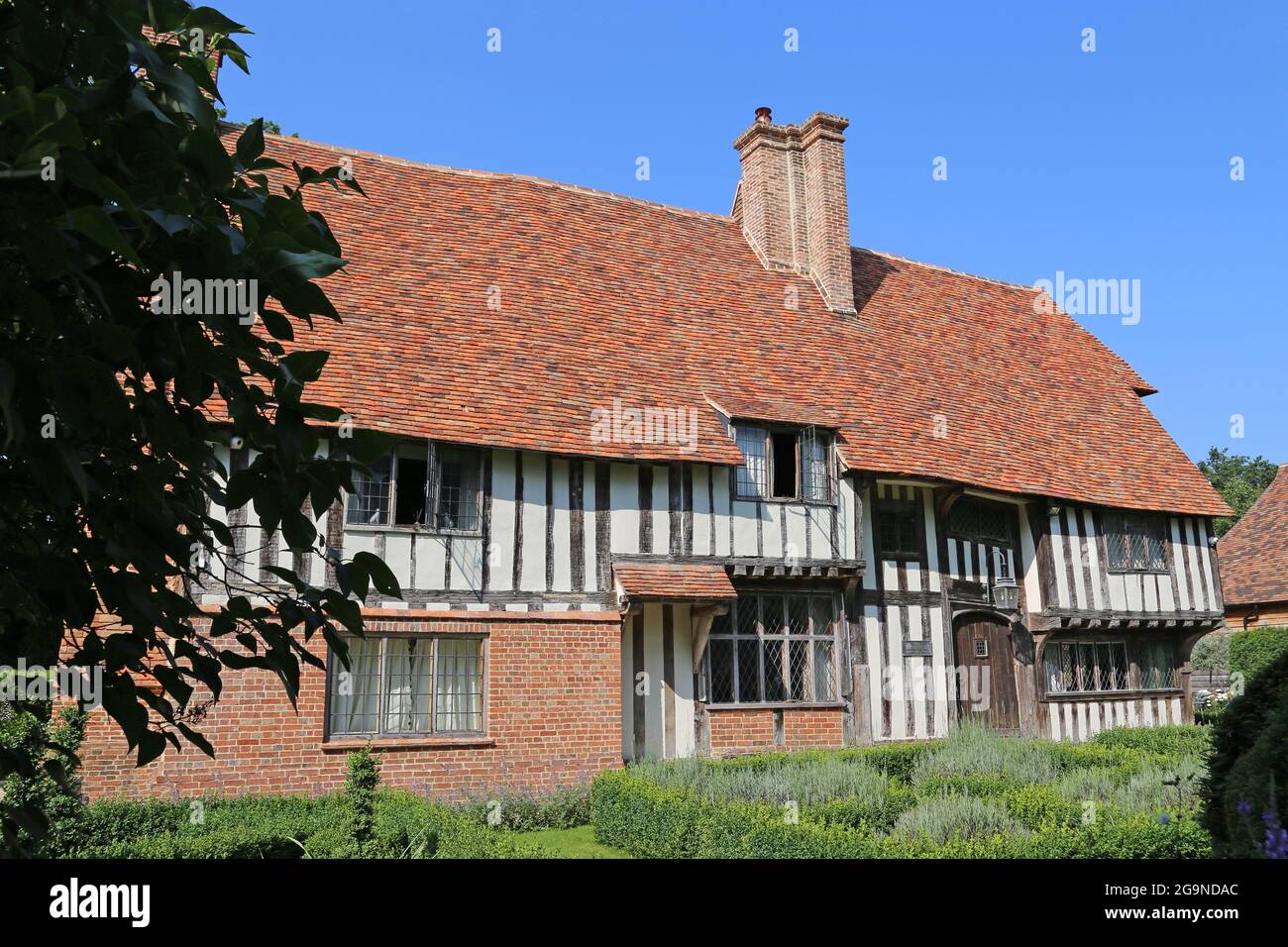 Cloth Hall, Water Lane, Smarden, Kent, Angleterre, Grande-Bretagne, Royaume-Uni, Europe Banque D'Images