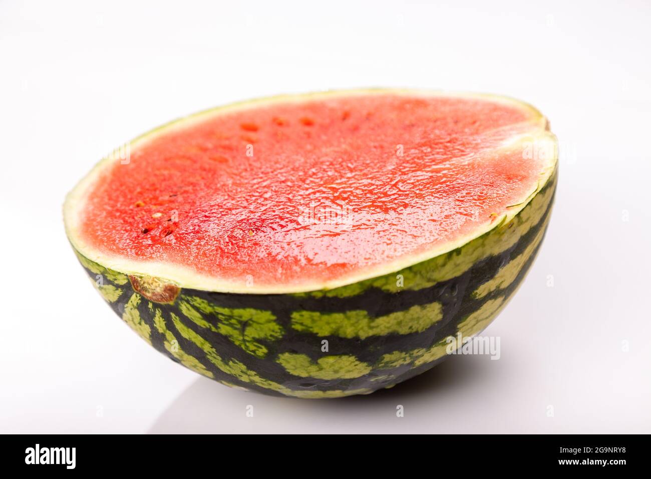 Un demi-melon Banque D'Images
