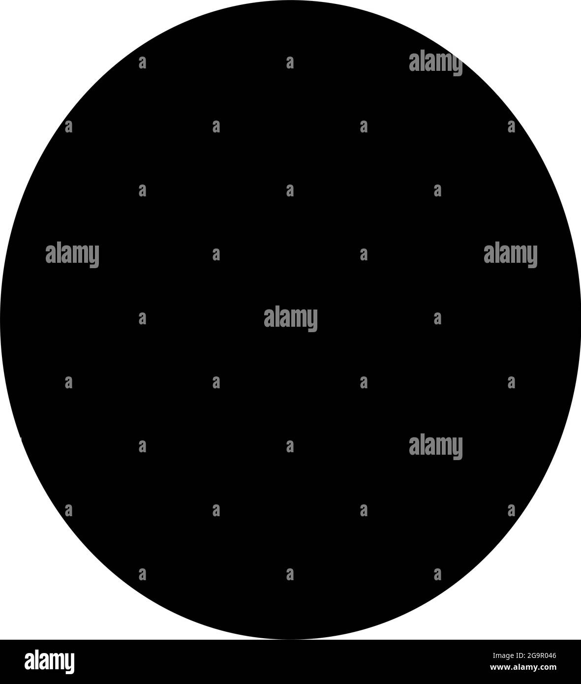 Ovale aléatoire, forme elliptique. Ballon, œuf, forme de balle – illustrations vectorielles, graphiques clip-art Illustration de Vecteur