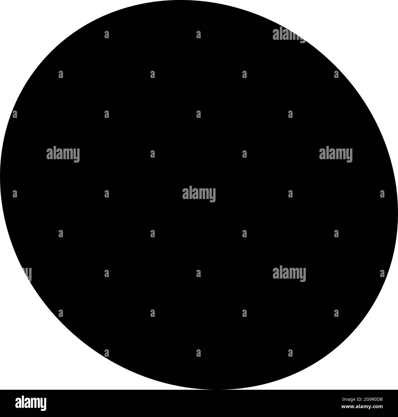 Ovale aléatoire, forme elliptique. Ballon, œuf, forme de balle – illustrations vectorielles, graphiques clip-art Illustration de Vecteur