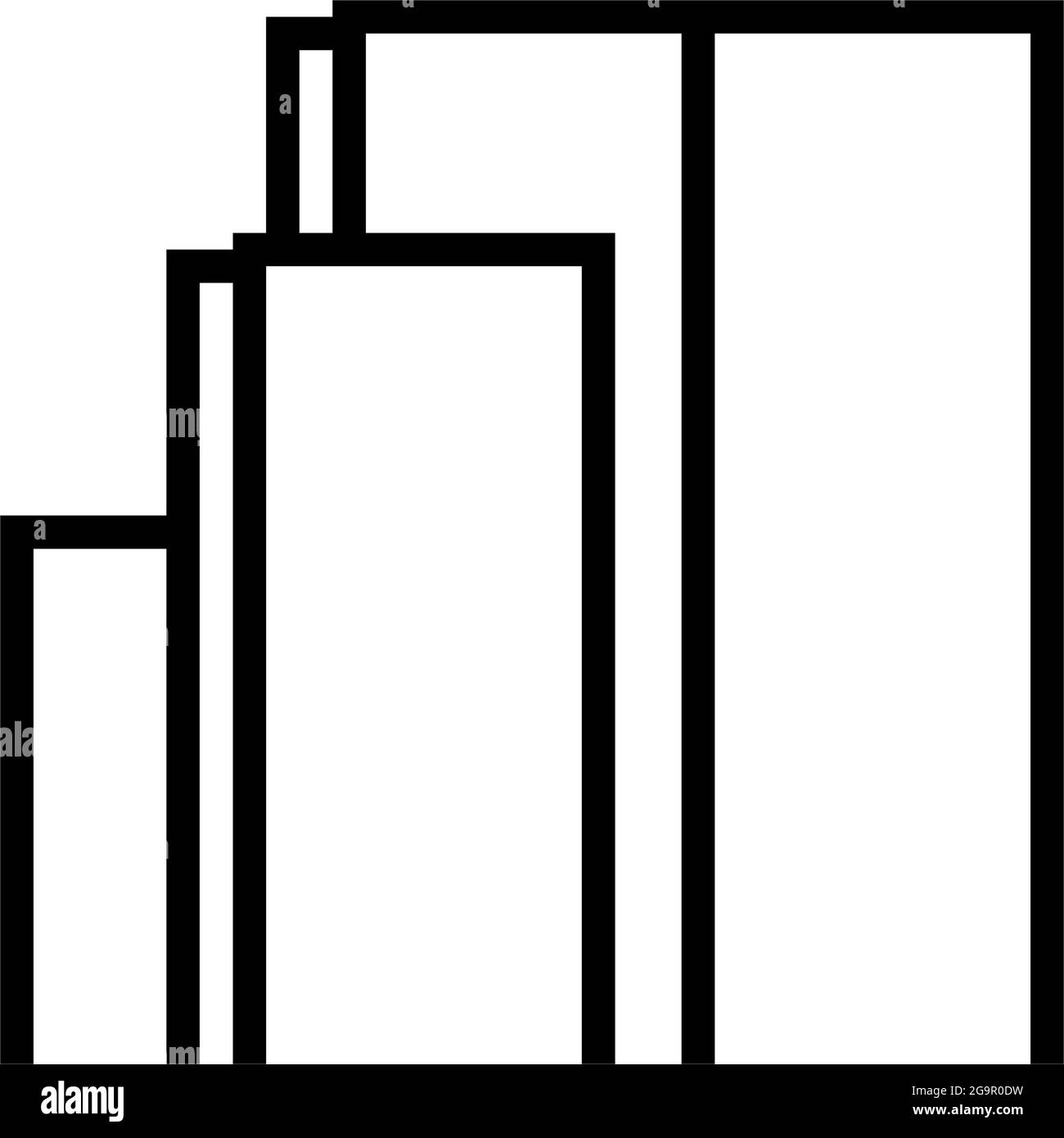illustration vectorielle d'icône de ligne de sol en plastique Illustration de Vecteur
