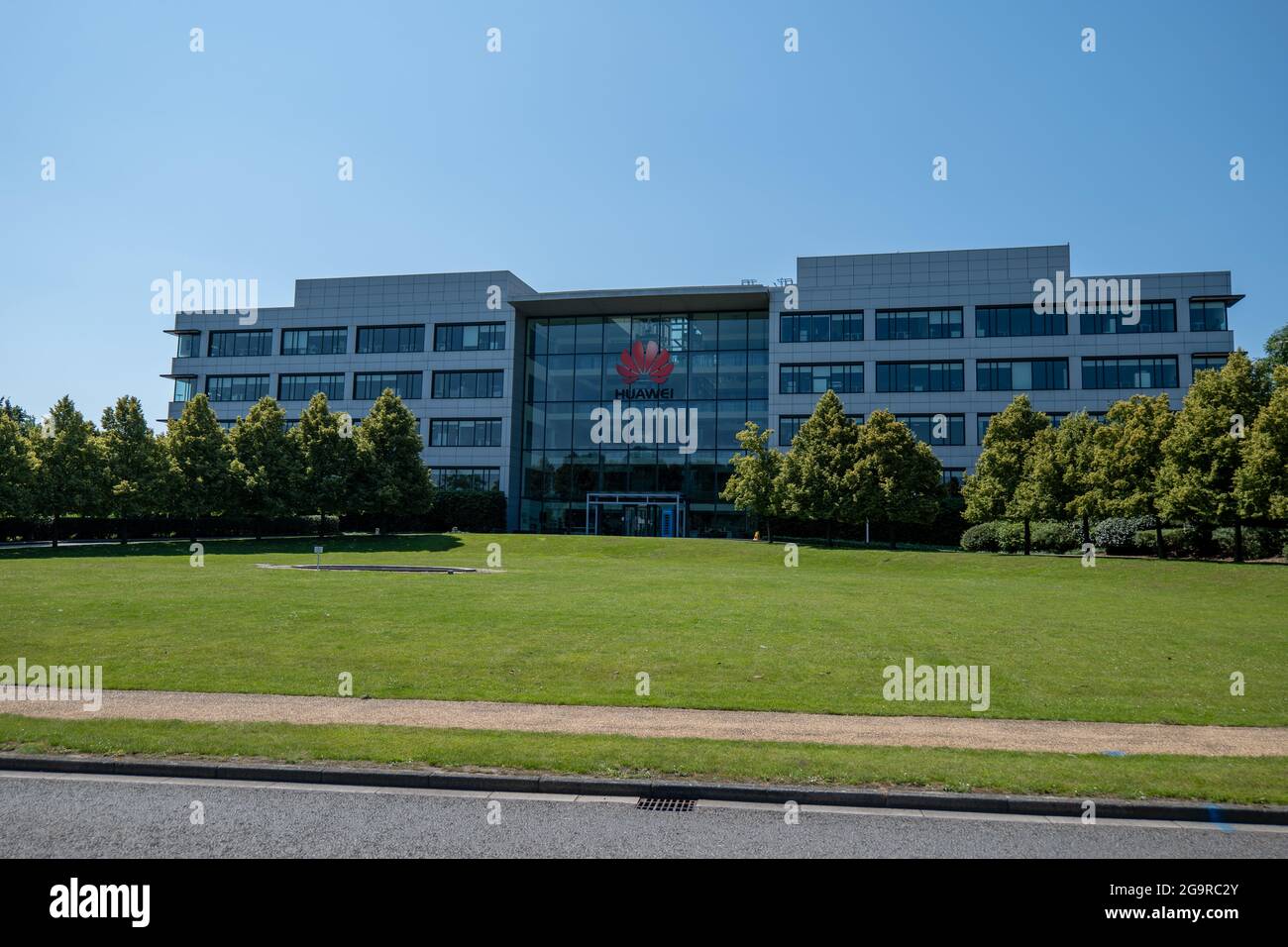 Huawei sur Reading Green Park Industrial Estate Banque D'Images