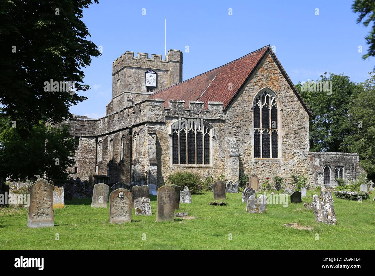 Église Saint-Pierre et Saint-Paul, Church Walk, Headcorn, Kent, Angleterre, Grande-Bretagne, Royaume-Uni, Europe Banque D'Images