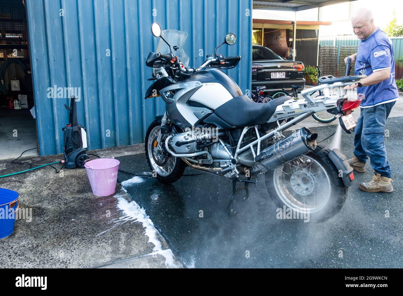 Bmw r1200 gs motorbike Banque de photographies et d'images à haute  résolution - Alamy