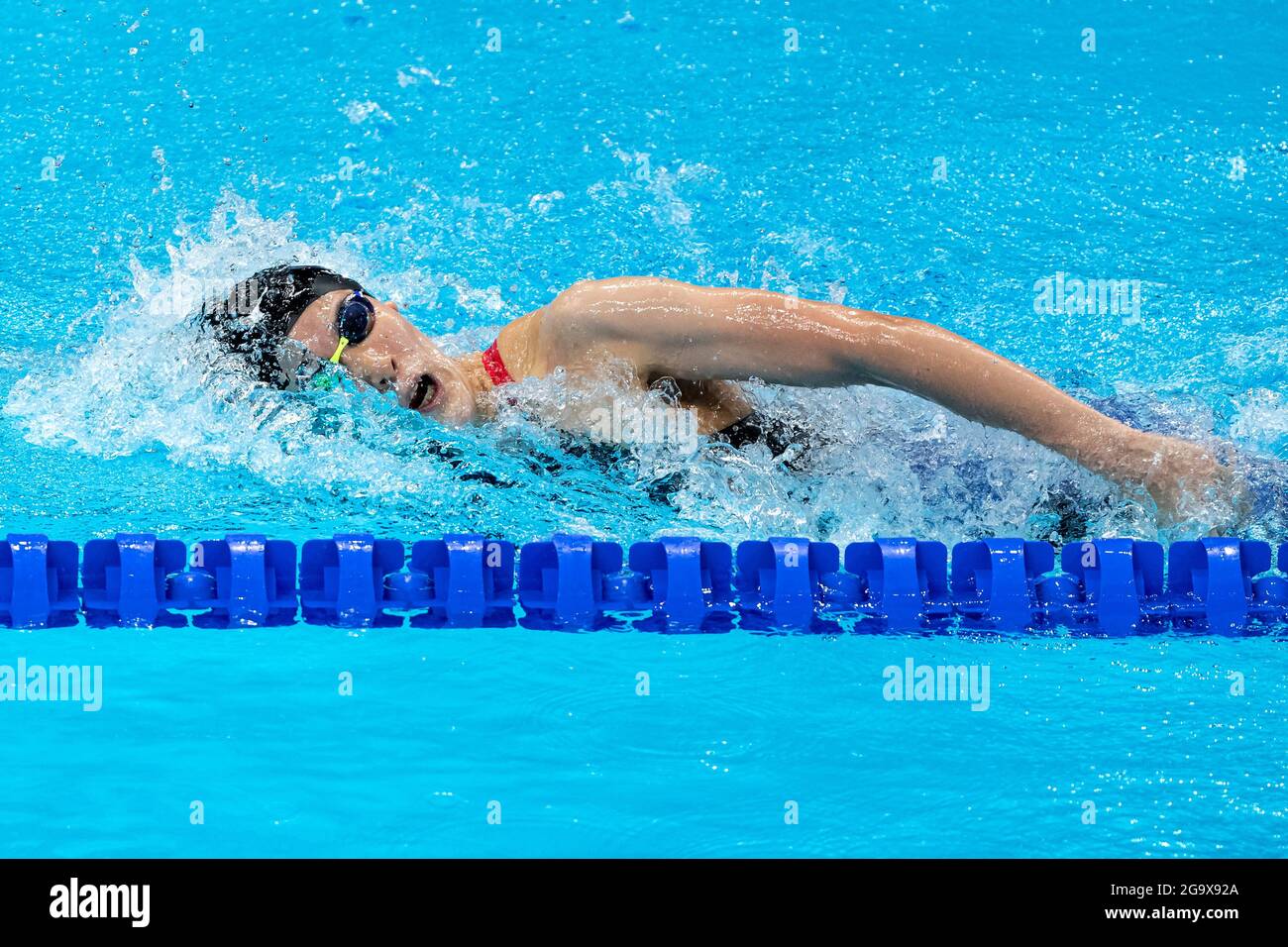 Tokyo, Japon. 28 juillet 2021. TOKYO, JAPON - JUILLET 28: Yui Ohashi du Japon en compétition avec les femmes 200m finale individuelle Medley lors des Jeux Olympiques de Tokyo 2020 au Centre aquatique de Tokyo le 28 juillet 2021 à Tokyo, Japon (photo de Giorgio Scala/Deepbluemedia/Insidefoto) Credit: Insidefoto srl/Alay Live News Banque D'Images