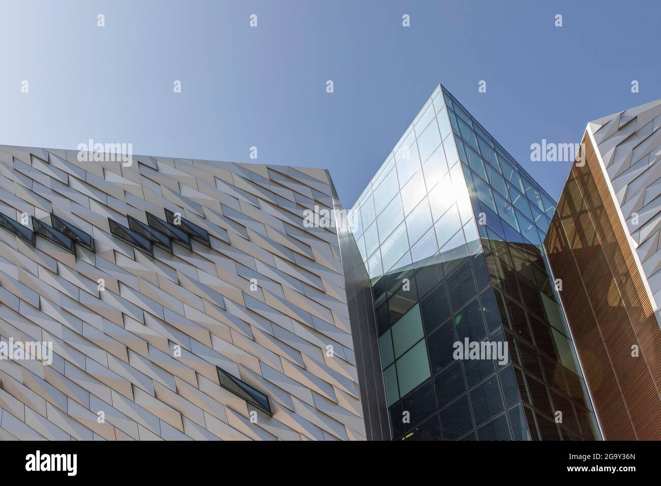 Musée Titanic Belfast Irlande Banque D'Images