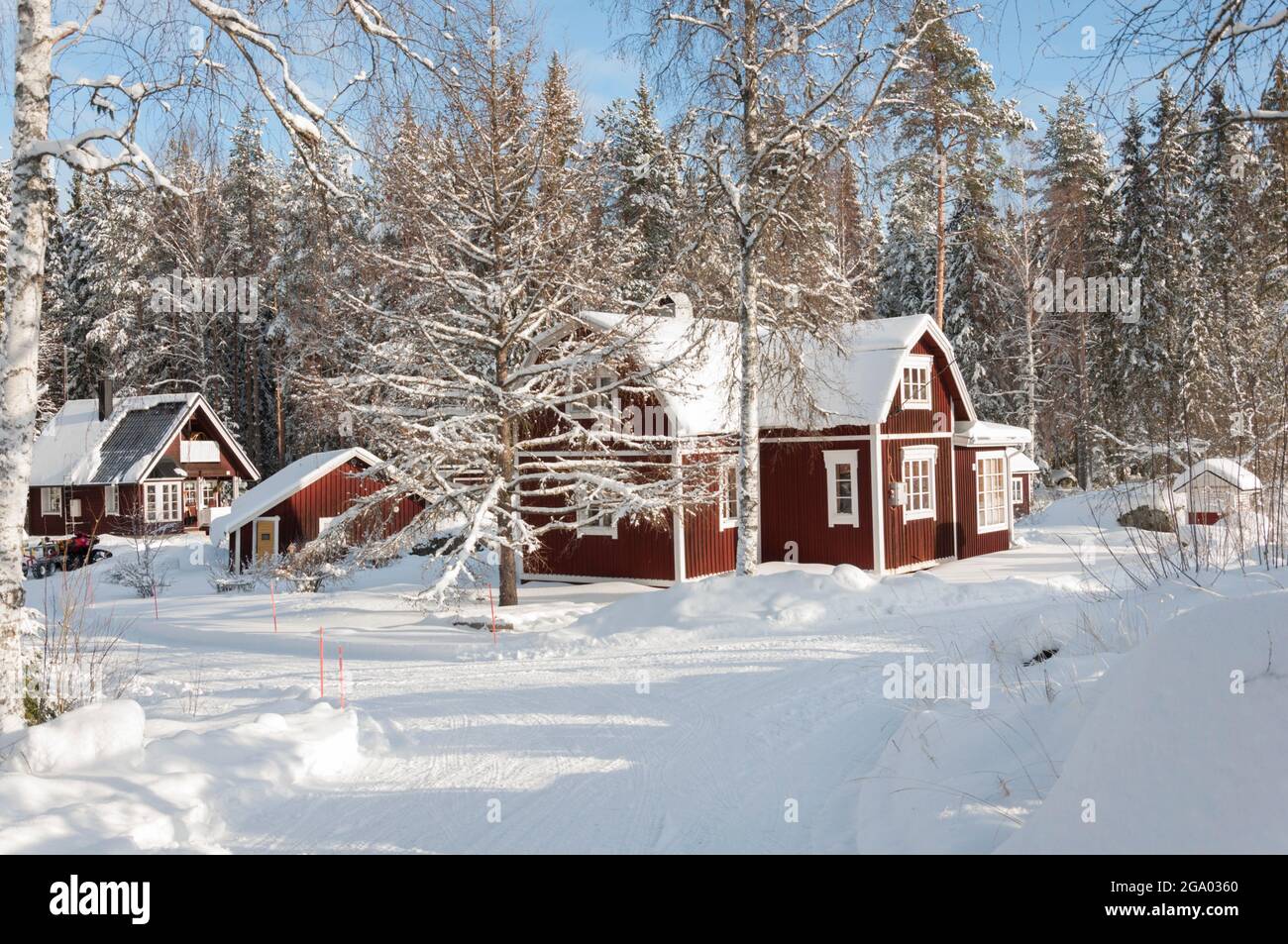Hourunkoski Karkku Finlande Banque D'Images