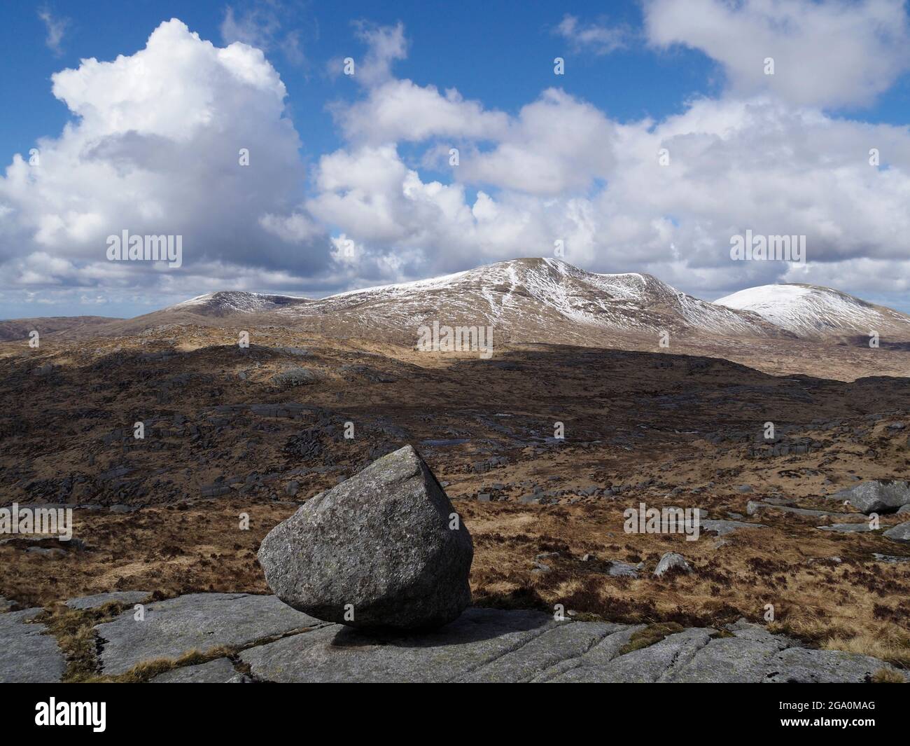 Colline de Merrick et Kirrieroch, parc forestier de Galloway, Écosse Banque D'Images