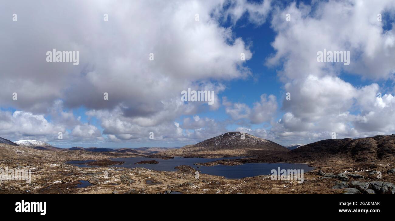 Mulwarchar, Loch Enoch, parc forestier de Galloway, Écosse Banque D'Images