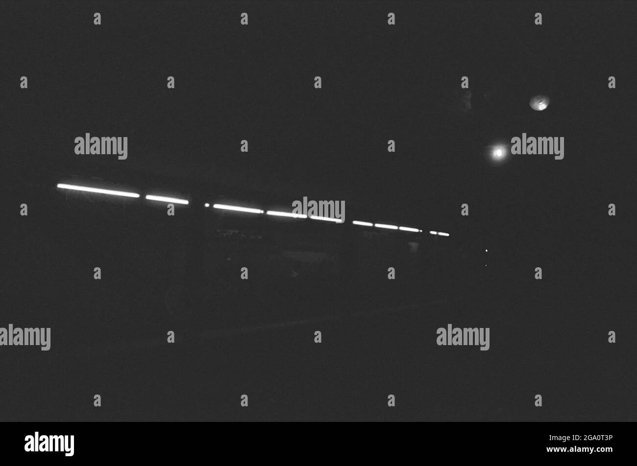 New York City sur le film B&W 35mm Banque D'Images