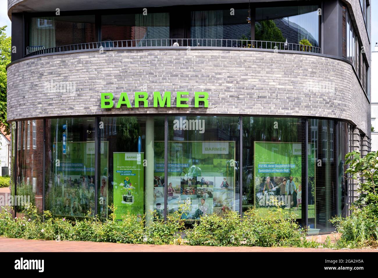Bureau de Barmer à Eckernförde, Allemagne Banque D'Images