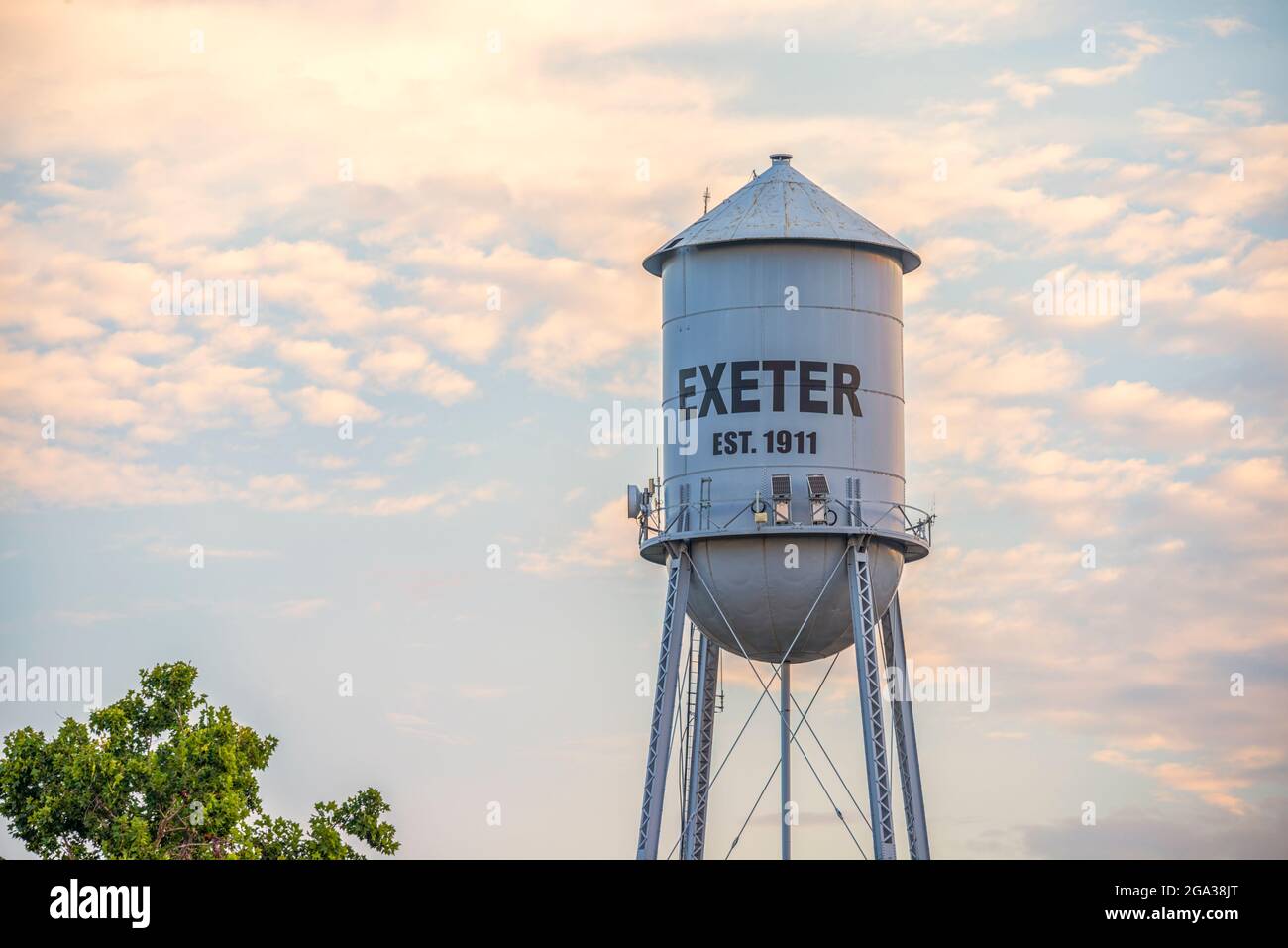 Exeter, Californie, États-Unis. Banque D'Images