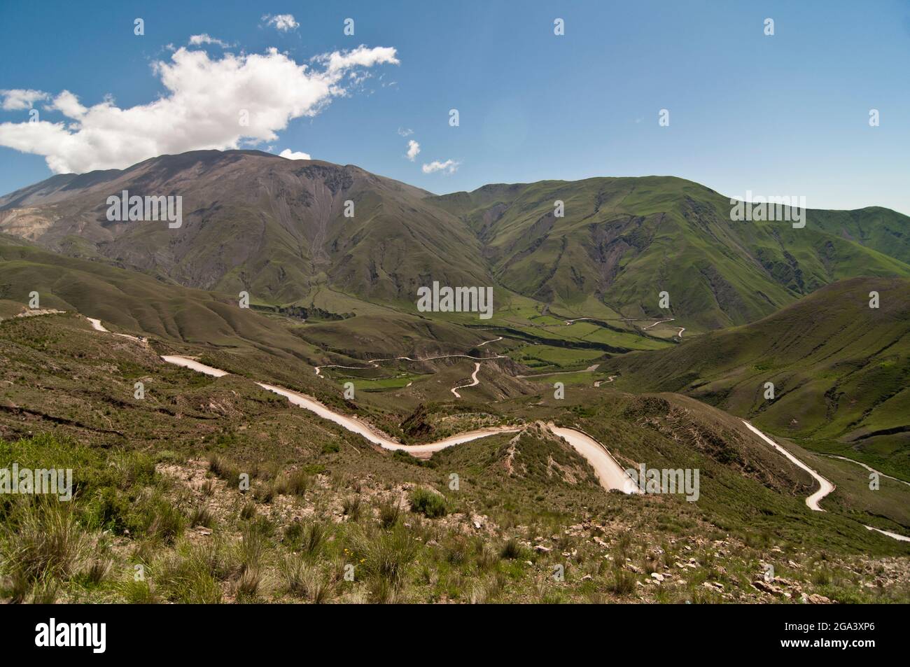 Cuesta del Obispo. Salta, Argentine Banque D'Images