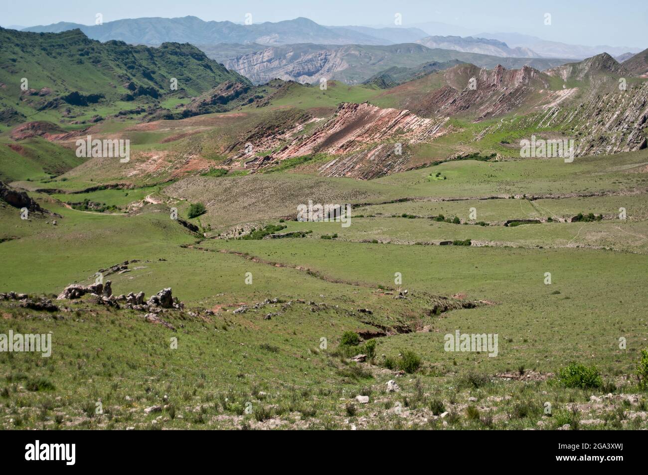 Cuesta del Obispo. Salta, Argentine Banque D'Images