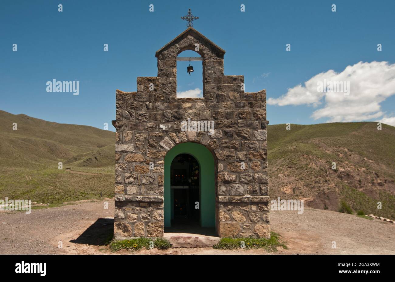 Piedra del Molino (Capilla San Rafael). Cuesta del Obispo. Salta, Argentine Banque D'Images