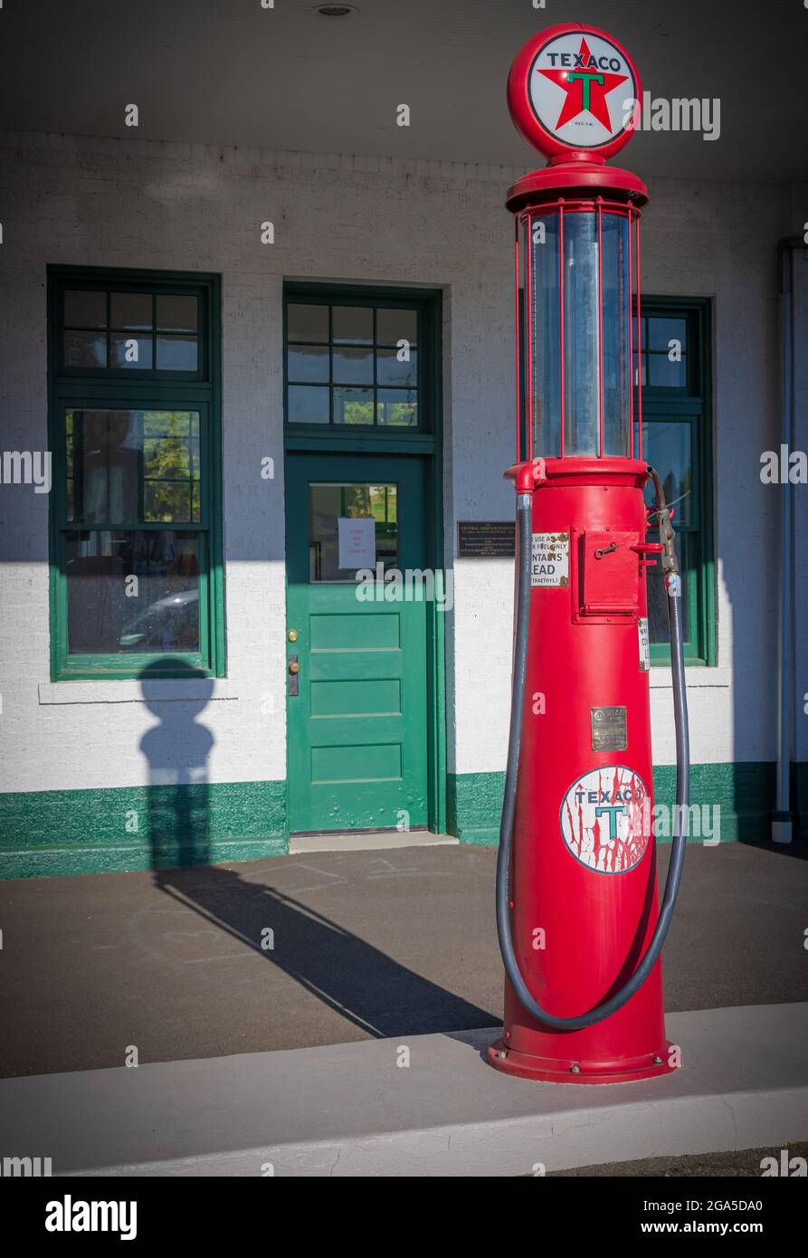 Gare centrale de Rosalia, Washington Banque D'Images