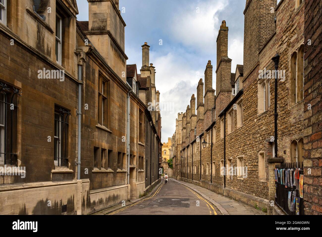 BÂTIMENTS DE L'UNIVERSITÉ D'ANGLETERRE DE CAMBRIDGE À TRINITY LANE TRINITY COLLEGE ET GONVILLE ET CAIUS Banque D'Images