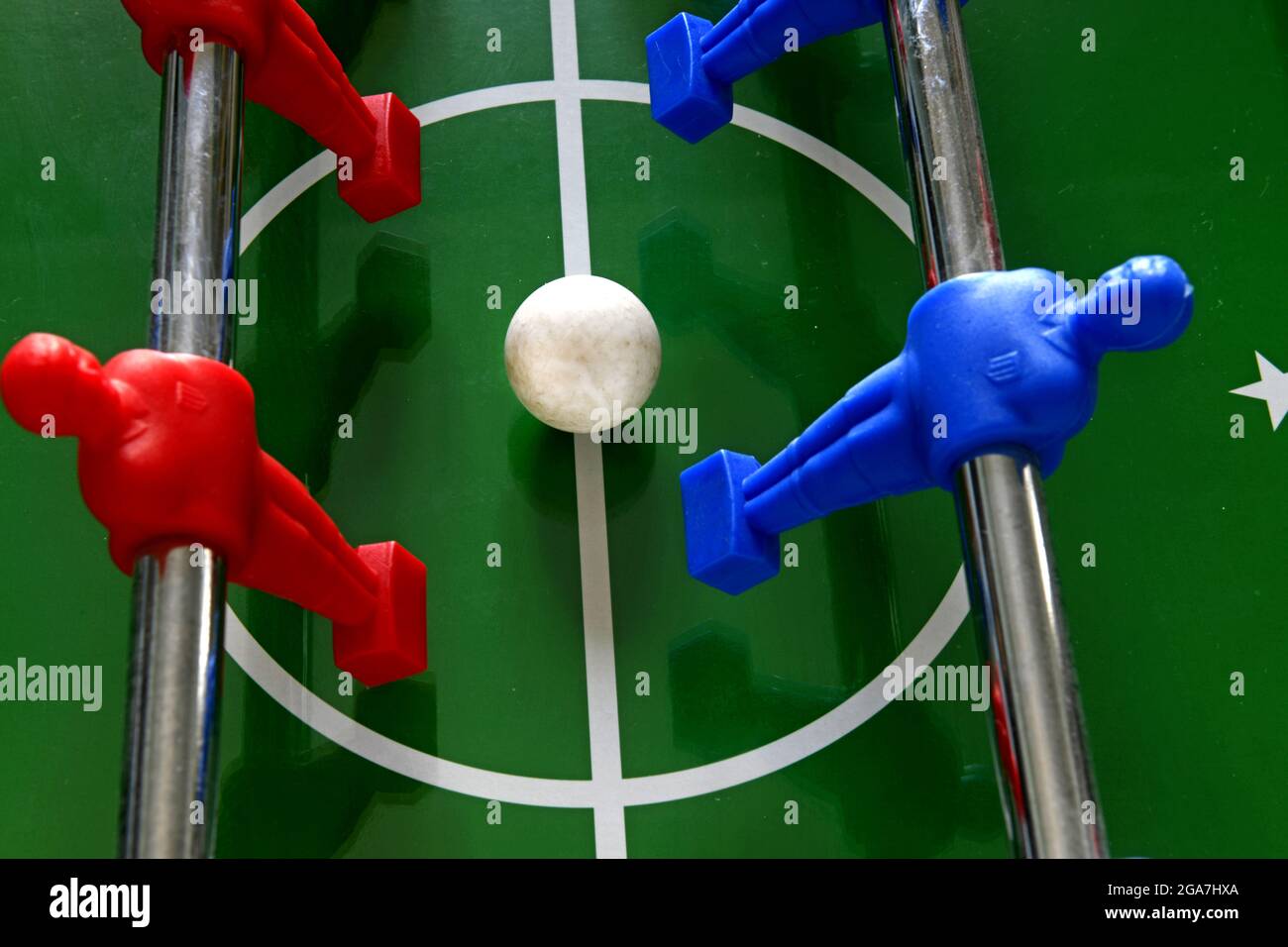 baby-foot Banque D'Images