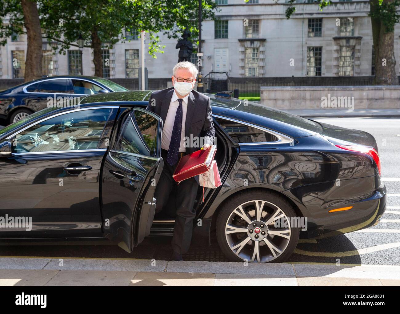 Londres, Royaume-Uni. 29 juillet 2021. Michael Gove, ministre du Cabinet, chancelier du Duché de Lancaster, arrive au Cabinet. Crédit : Mark Thomas/Alay Live News Banque D'Images