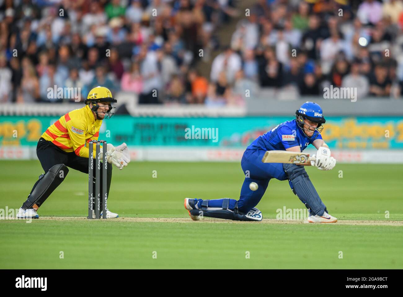 LONDRES, ROYAUME-UNI. 29 juillet 2021. Pendant la centaine entre London Spirit contre Trent Rockets à Lord's le jeudi 29 juillet 2021 à LONDRES ANGLETERRE. Credit: Taka G Wu/Alay Live News Banque D'Images