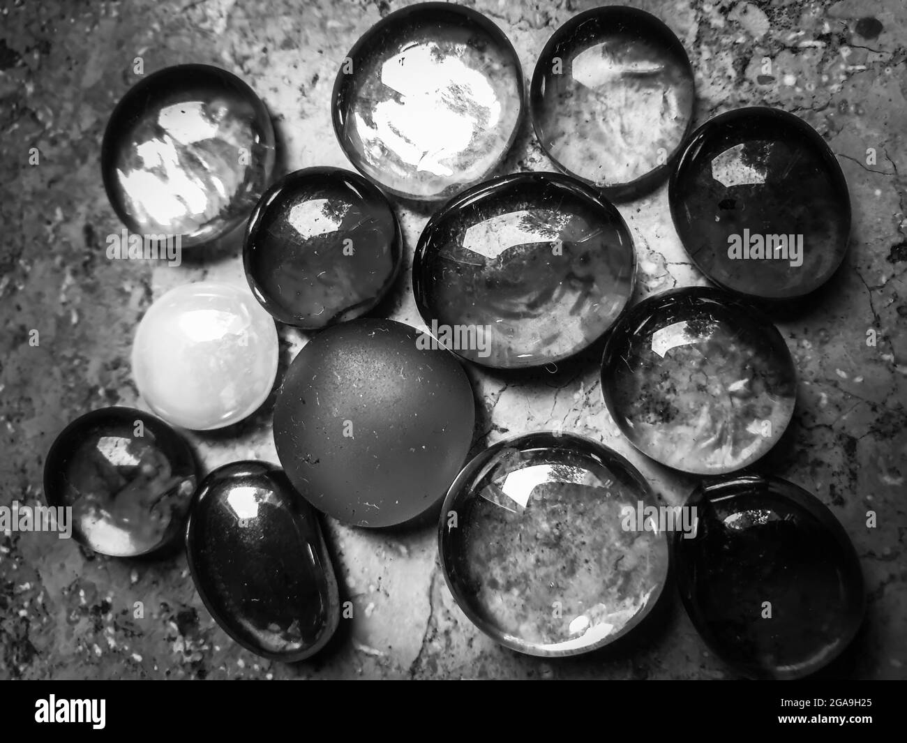 Pierres colorées Banque D'Images