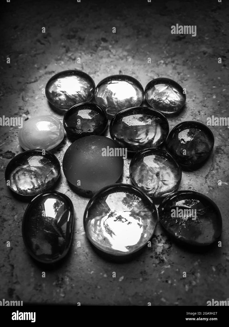 Pierres colorées Banque D'Images