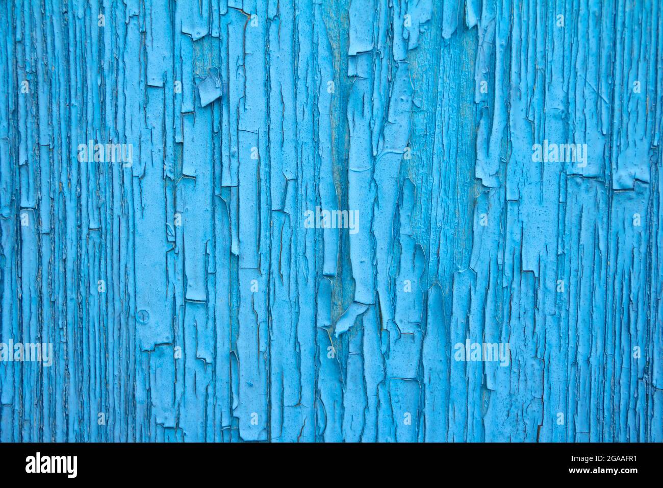 Arrière-plan texturé bleu avec peinture craquelée ancienne. Banque D'Images