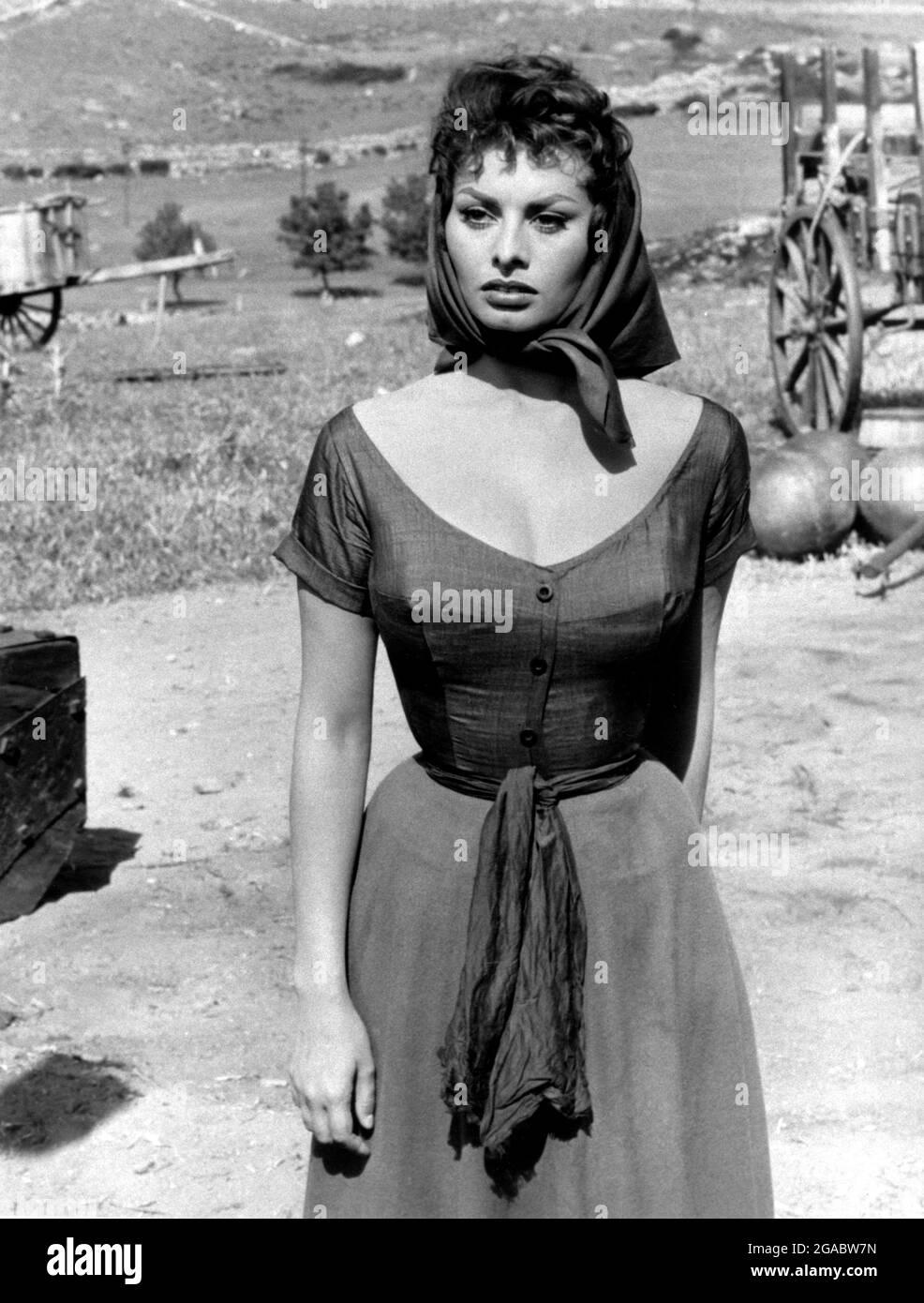 L'année de la fierté et de la passion : 1957 Etats-Unis Directeur : Stanley Kramer Sophia Loren Banque D'Images