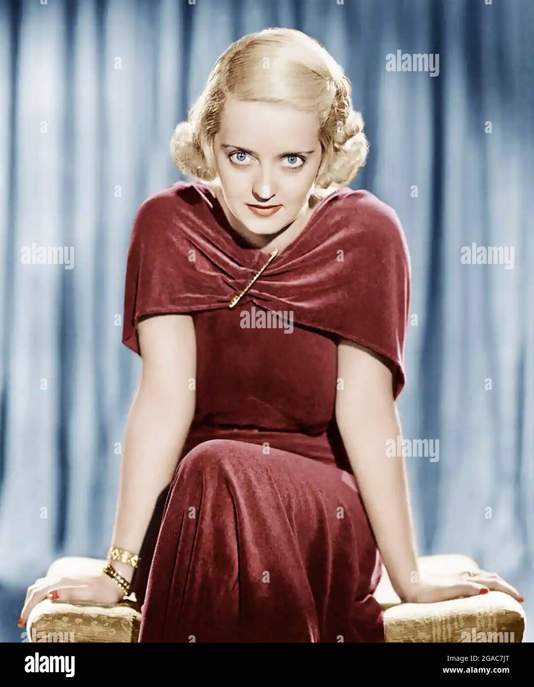 BETTE DAVIS (1908-1989) Actrice américaine de 1935 Banque D'Images