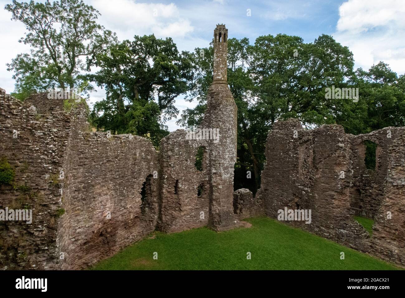 Château de Grosmont, Monbucshire pays de Galles Banque D'Images