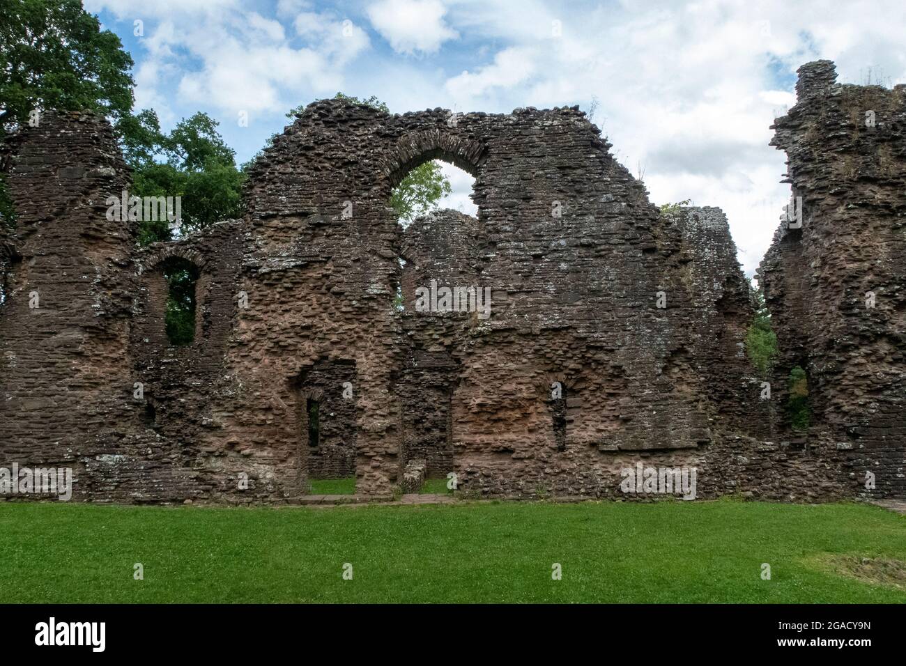 Château de Grosmont, Monbucshire pays de Galles Banque D'Images