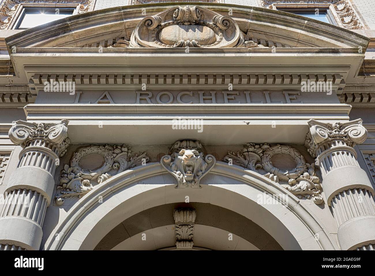 Le 57 West 75th Street, conçu par Lamb & Rich, fait partie du quartier historique Upper West Side/Central Park West. Banque D'Images