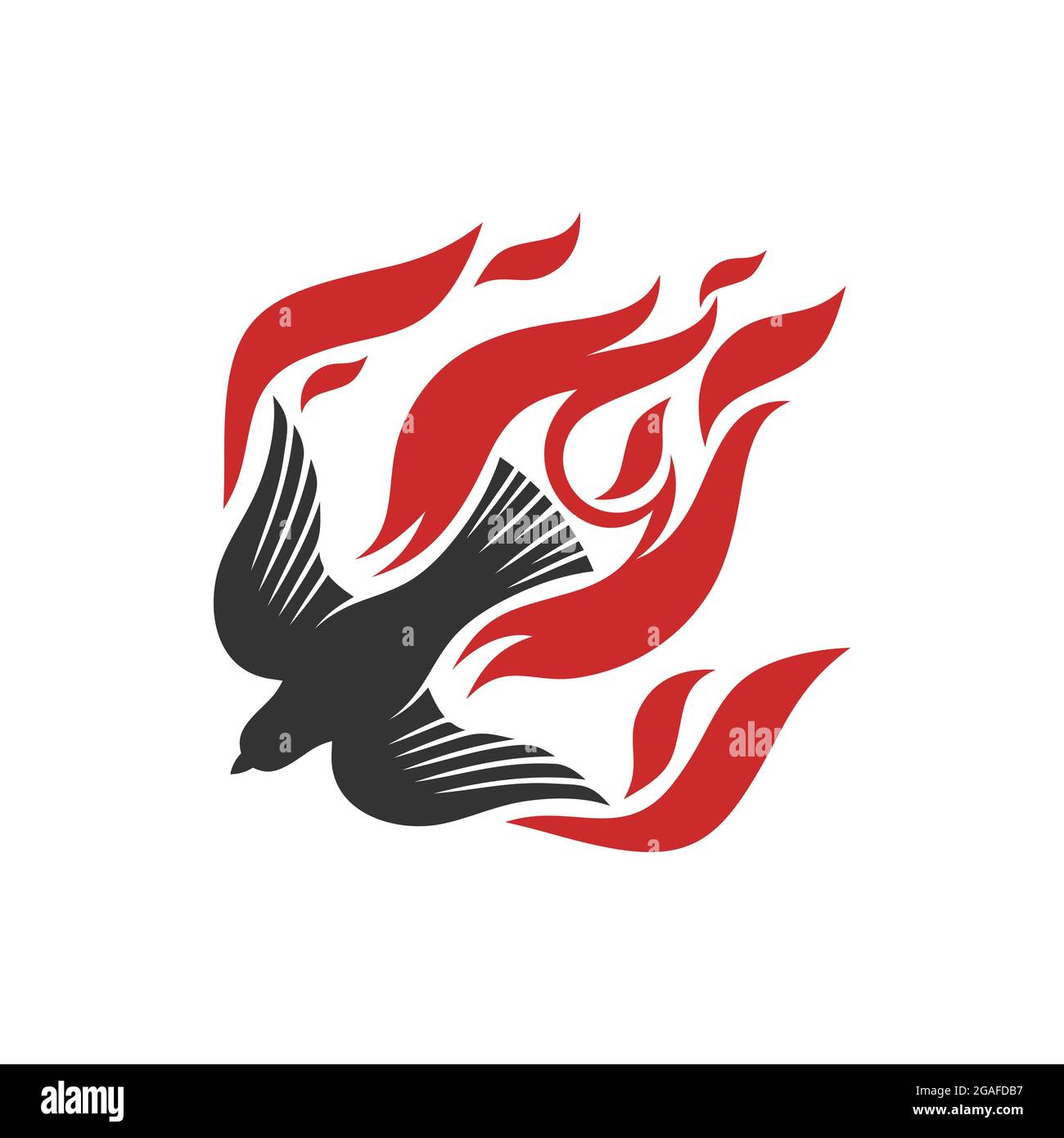 Illustration chrétienne. Logo de l