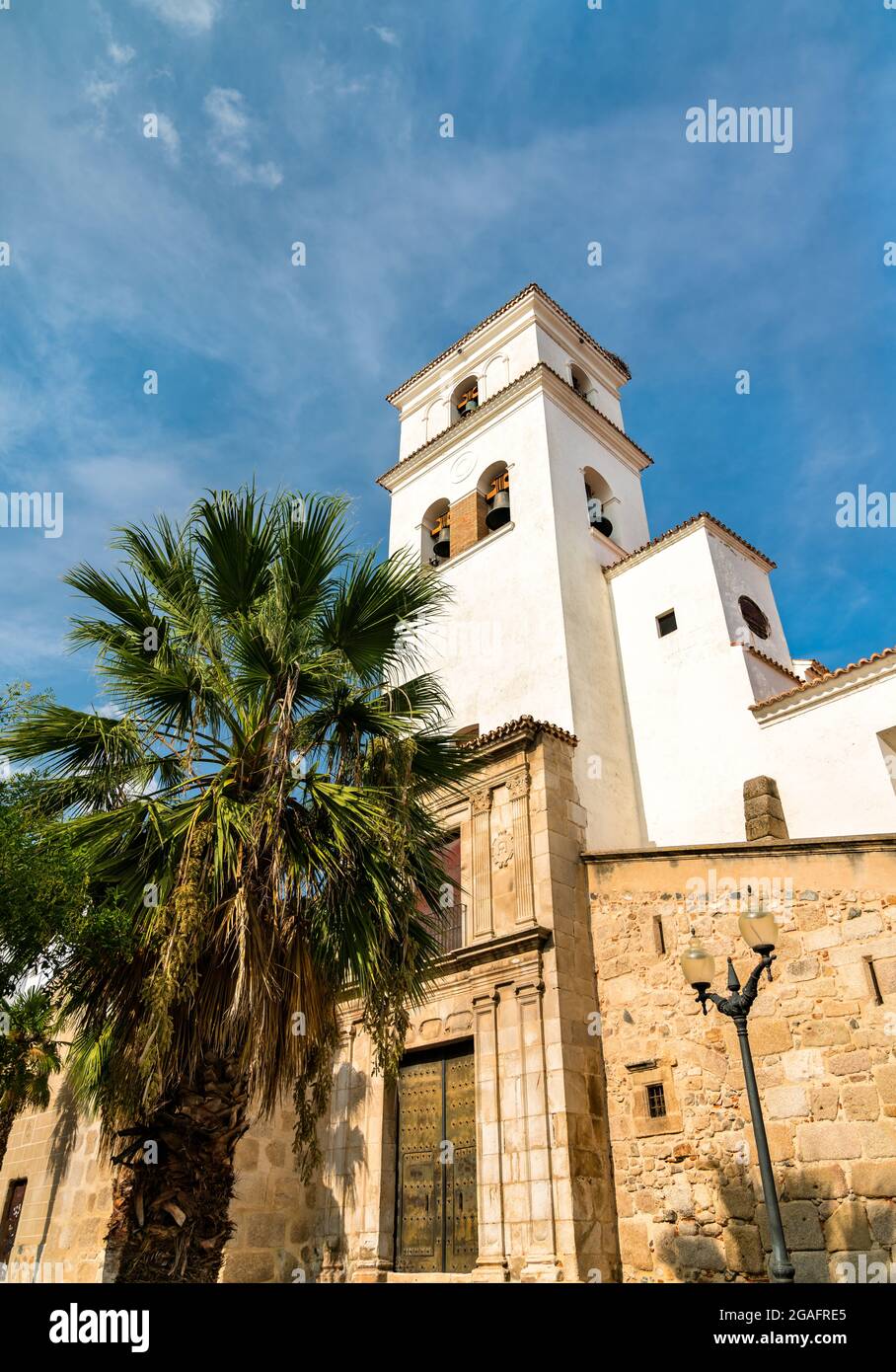 Cathédrale Saint Mary Major à Merida, Espagne Banque D'Images