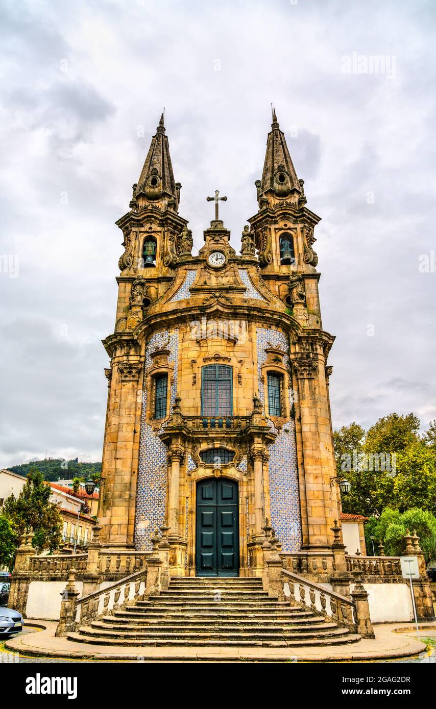 Église de Nossa Senhora da Consolacao e dos Santos Passos à Guimaraes, Portugal Banque D'Images